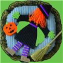 Pattern Leaflet, Witchey Whoops Halloween Wreath by Dancing Dolphin Patterns
