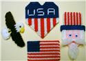 4th of July Magnet Set