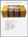 Pattern Leaflet, Rainbow Tissue Cover by KathyBarwickDesign