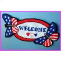Patriotic Butterflies Welcome