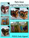 Pattern Leaflet, Long Stitch Tissue Box Covers by Crafts And More Store