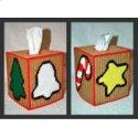 Pattern Leaflet, Christmas Cookies Tissue Box Cover by Crafts And More Store
