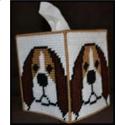 Pattern Leaflet, Beagle Tissue Box Cover by Crafts And More Store