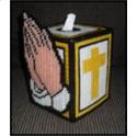 Praying Hands Tissue Box Cover