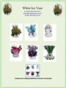 Pattern Leaflet, White Ice by KathyBarwickDesign