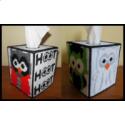 Pattern Leaflet, Halloween Owls Tissue Box Cover by Crafts And More Store