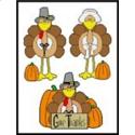 Pattern Leaflet, Thanksgiving Turkey Set by Crafts And More Store