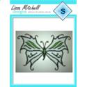 Pattern Leaflet, Butterfly (Alvarie's Wings) - Single Page Pattern by Plastic Canvas Creations