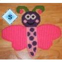 Pattern Leaflet, Cute Bugs Butterfly - Single Page Pattern by Crafts And More Store