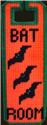 Pattern Leaflet, Batroom Door Hanger by Dancing Dolphin Patterns