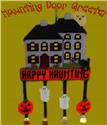 Pattern Leaflet, Haunting Door Greeter by Dancing Dolphin Patterns