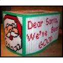 Pattern Leaflet, Dear Santa Family Size Tissue Box Cover by Crafts And More Store