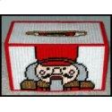 Pattern Leaflet, Nutcracker Family Size Tissue Box Cover by Crafts And More Store