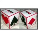 Pattern Leaflet, Cards Tissue Box Cover by Crafts And More Store