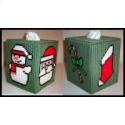 Pattern Leaflet, Christmas Tissue Box Cover by Crafts And More Store