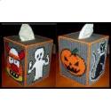 Pattern Leaflet, Halloween Tissue Box Cover by Crafts And More Store