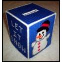 Let It Snow Tissue Box Cover