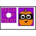 Pattern Leaflet, Masked Pumpkin Tissue Box Cover by Crafts And More Store