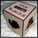 Pattern Leaflet, Thanksgiving Tissue Box Cover by Crafts And More Store