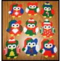 Owl Christmas Tree Ornaments