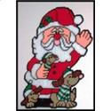 Santa And Puppies