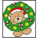 Teddy In A Wreath