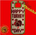 Pattern Leaflet, Happy Turkey Day Door Hanger by Dancing Dolphin Patterns
