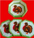 Thanksgiving Coaster Set