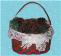 Pattern Leaflet, Holiday Basket by Dancing Dolphin Patterns