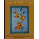 Pattern Leaflet, Tropical Reef Picture by Dancing Dolphin Patterns