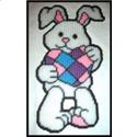 Bunny With A Quilt Heart