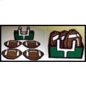 Football Coaster Set