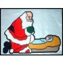 Pattern Leaflet, Santa Praying by Crafts And More Store