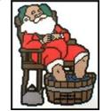 Santa Snoozing