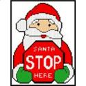 Pattern Leaflet, Santa Stop Here by Crafts And More Store