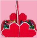Pattern Leaflet, Double Heart Basket by Dancing Dolphin Patterns
