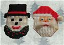 Pattern Leaflet, Holiday Faces Ornaments by Dancing Dolphin Patterns