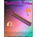 Pattern Leaflet, Umbrella Holder by Dancing Dolphin Patterns