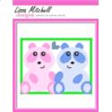 Pattern Leaflet, Valentine - Lovepandas by Plastic Canvas Creations