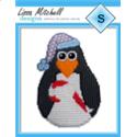 Winter Penguin 4 WH - Single Page Pattern