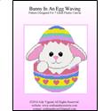 Bunny In An Egg Waving
