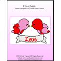Pattern Leaflet, Love Birds by Crafts And More Store