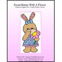 Pattern Leaflet, Sweet Bunny With A Flower by Crafts And More Store
