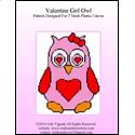 Valentine Girl Owl