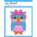 Pretty Pastel Owl #2 Wall Hanging
