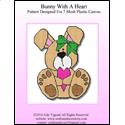 Pattern Leaflet, Bunny With A Heart by Crafts And More Store