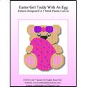 Pattern Leaflet, Easter Girl Teddy With An Egg by Crafts And More Store
