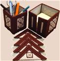 Pattern Leaflet, Dads Desk Set by Dancing Dolphin Patterns