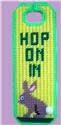 Pattern Leaflet, Hop on in Easter Door Hanger by Dancing Dolphin Patterns