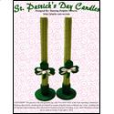 Pattern Leaflet, St. Patrick's Day Candles by Dancing Dolphin Patterns